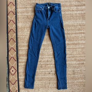 Just Black Navy Skinny Jeans